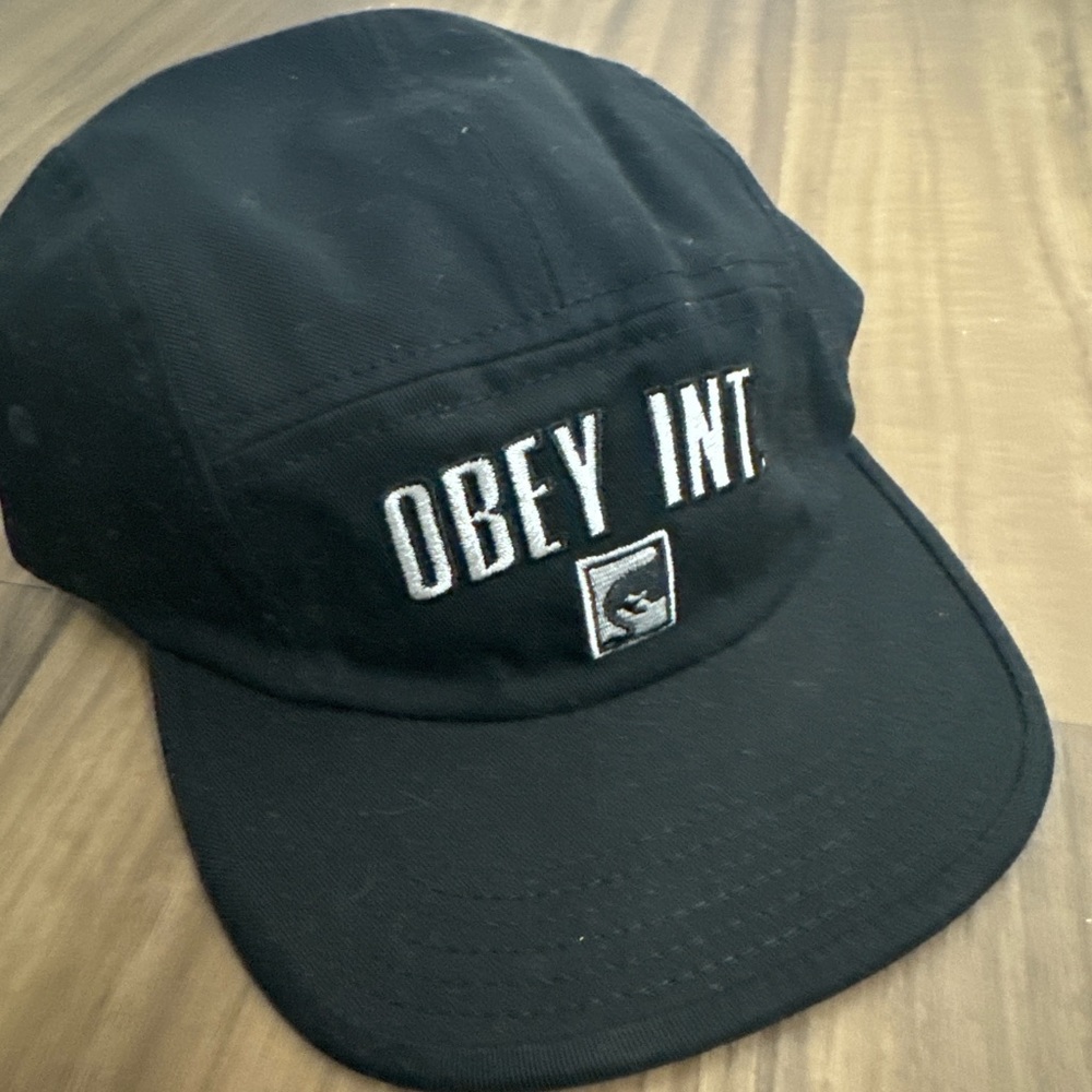 Obey Hats (Three). All Worn, Some Samples. - image 4